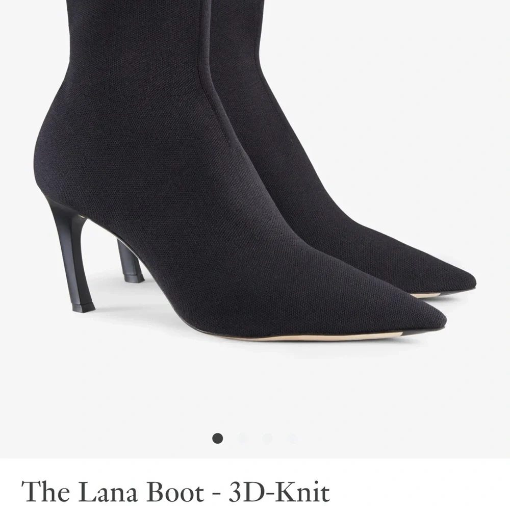 $429 Elegant Black Ankle Boots